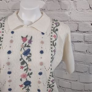 Vintage knit top